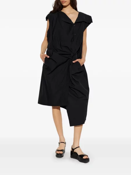 Rochie Issey Miyake asimetrică negru