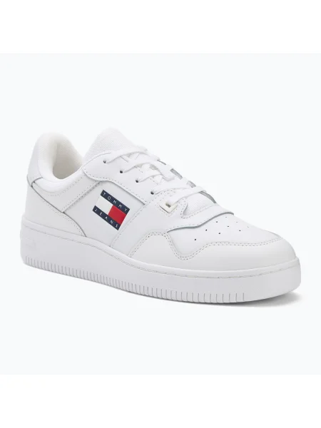 Pánske topánky Tommy Jeans Tjm Retro Basket Ess white biela