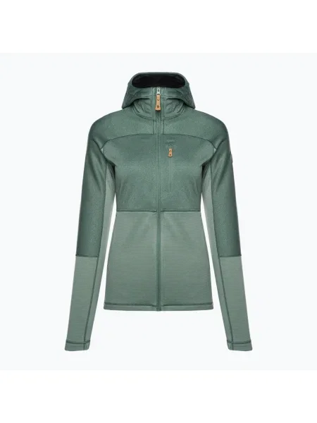 Fjällräven дамски суитшърт Abisko Trail Fleece зелен