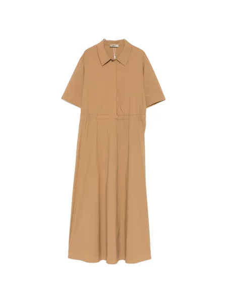 Gulerat rochie midi Herno până la genunchi de costum