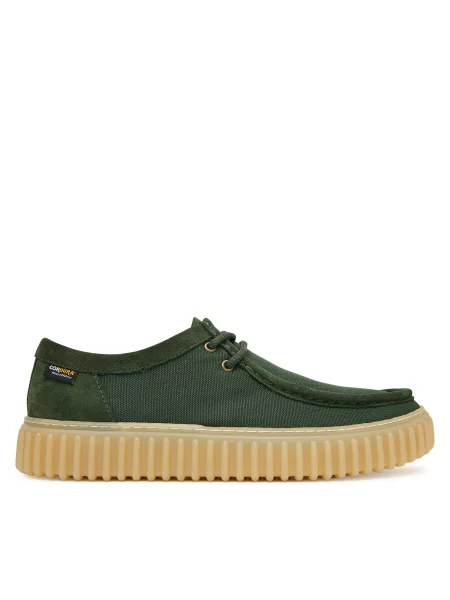 Poltopánky Clarks Torhill Lo zelená