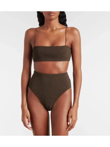 Bikini Toteme din jerseu maro