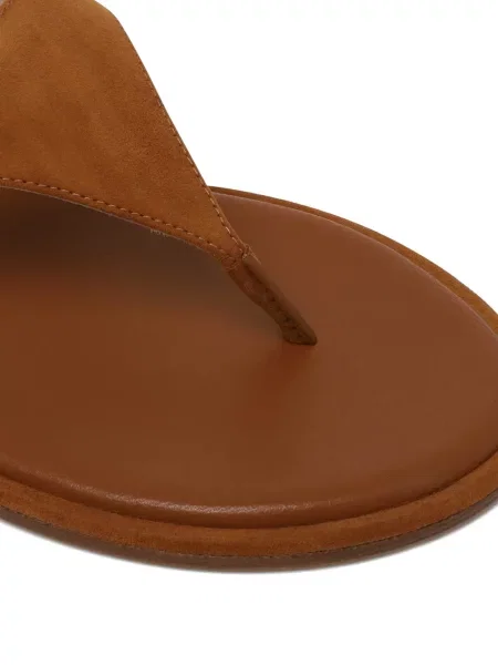 Chiloți tanga Stuart Weitzman cu cataramă maro