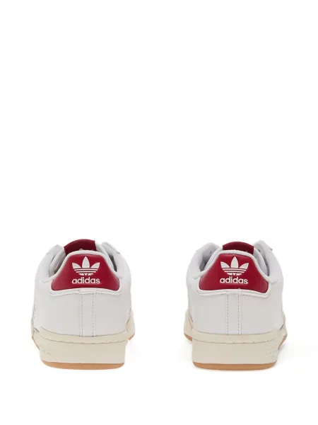 Sneakerși Adidas Gazelle din piele cu dungi maro