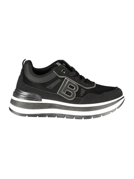 Sneakersy Laura Biagiotti skórzane czarne