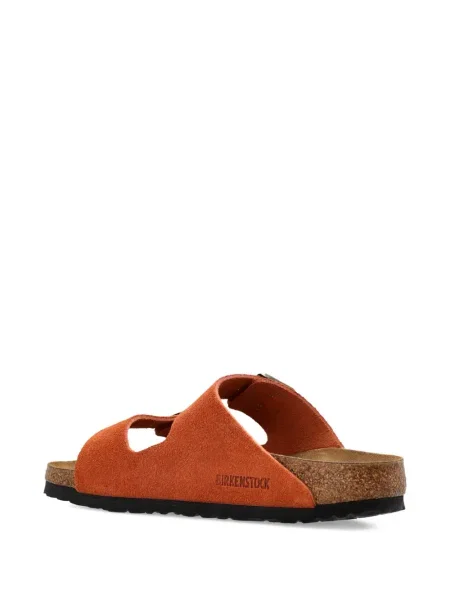 Sandale Birkenstock cu cataramă portocaliu