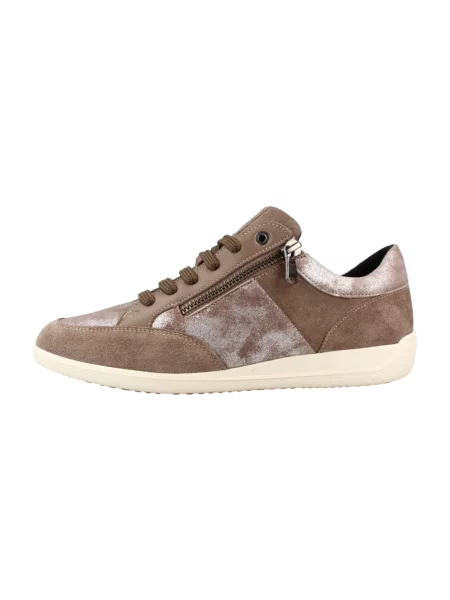 Sneakersy Geox brązowe