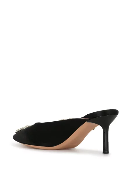 Papuci tip mules Rochas negru