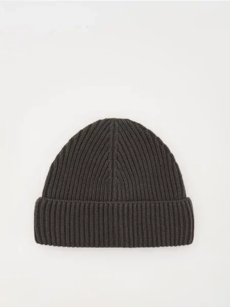 Reserved Căciulă Beanie gri-închis gri