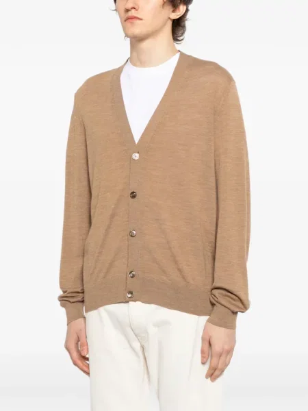 Cardigan Tom Ford de lână maro