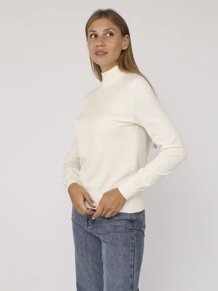 Водолазка YUKI молочний віскоза/поліестер