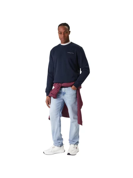 Geacă de blugi Tommy Hilfiger albastru