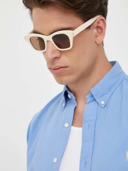 Saint Laurent ochelari de soare bej