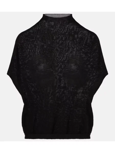 Heláncă Rick Owens de lână negru