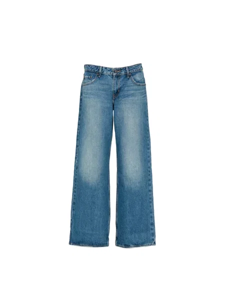 Szerokie jeansy Levi's niebieskie