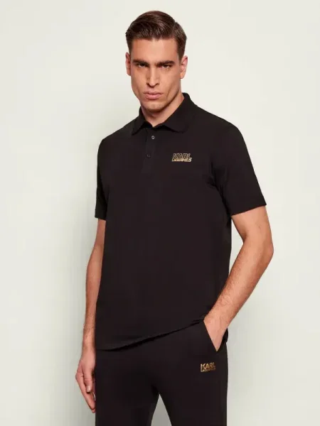 Karl Lagerfeld Polo negru