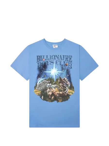 Koszulka dziecięca Billionaire Boys Club niebieska