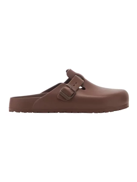 Klapki Birkenstock brązowe