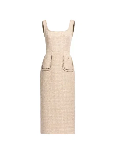 Bouclé rochie midi Elie Saab cu imagine