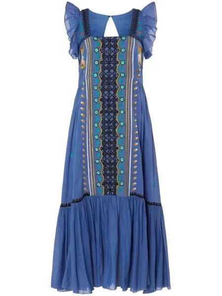 Rochie Temperley London de costum albastru
