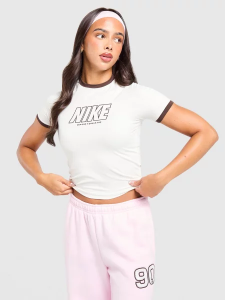 Top Nike beżowy