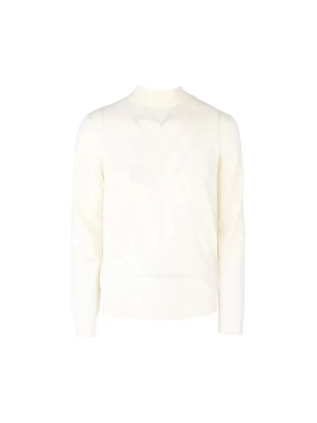 Golf Lardini wełniany beżowy