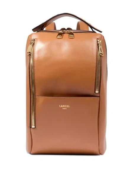 Rucsac Lancel din piele maro