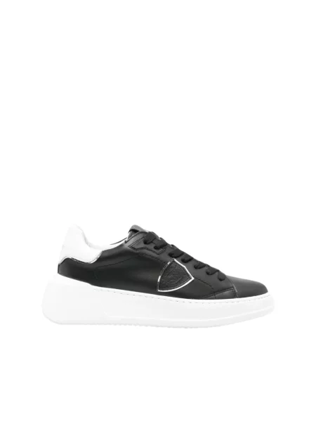 Buty do tenisa Philippe Model skórzane do tenisa czarne