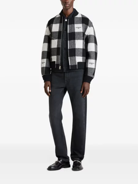 Reversibil geacă bomber Givenchy de lână negru