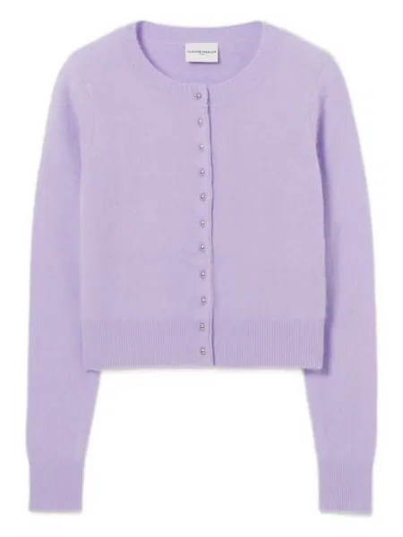 Cardigan Claudie Pierlot de lână violet
