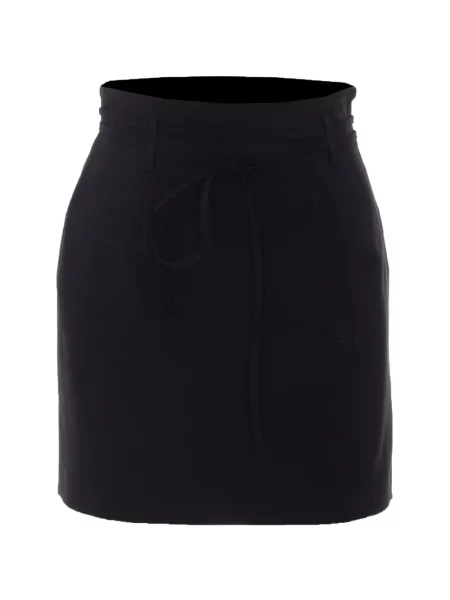 Fusta mini Twinset cu cordon negru