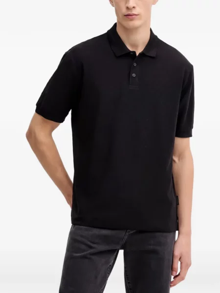 Scurt tricou polo Armani Exchange negru