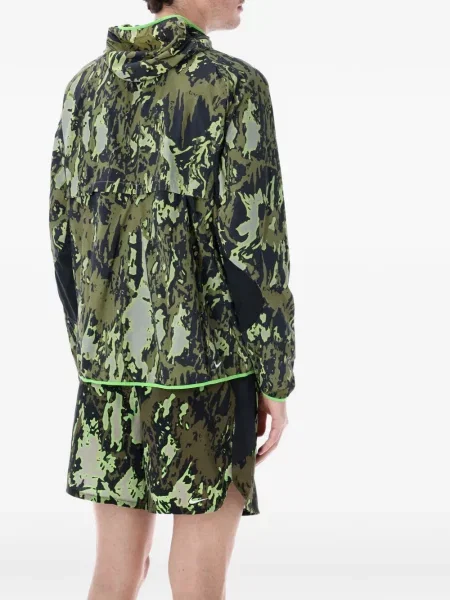 Șnur de strângere tricou Nike alergare cu model camuflaj negru