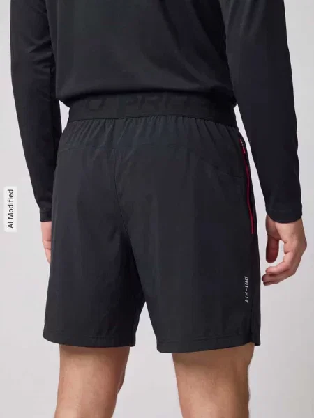 Szorty sportowe o kroju regular fit z technologią dri-fit Nike Training czarne