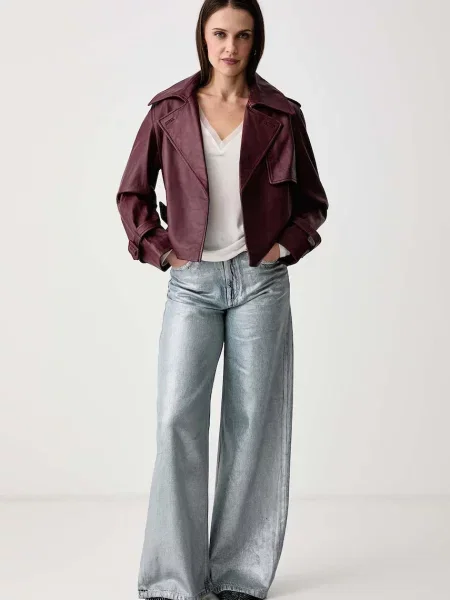 Sisley джинси wide leg