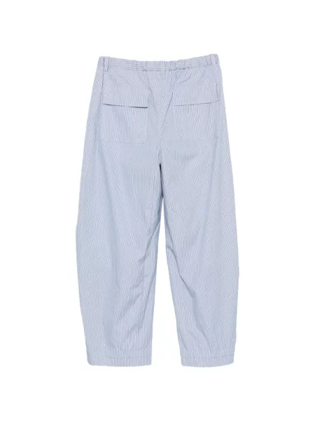 Pantaloni Sacai cu cordon albastru