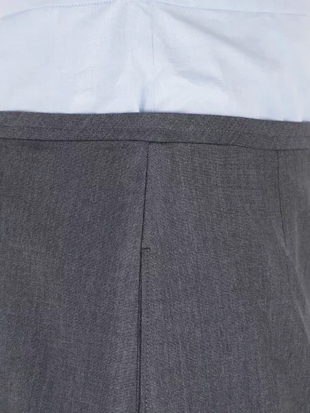 Fustă Prada de mohair gri