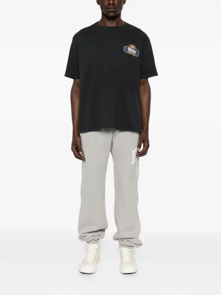 Tricou Rhude cu imagine negru