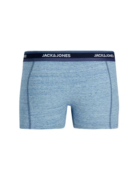 JACK & JONES Boxerky JACWELLS melírovaná modrá