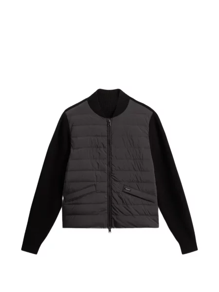 Pikowany kurtka bomber Woolrich czarny
