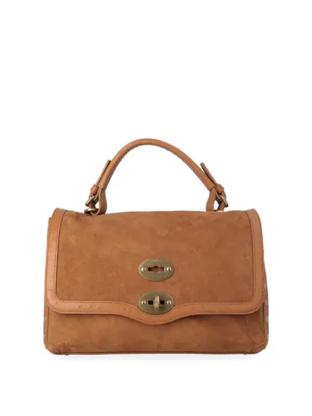 Torebka Zanellato skórzana brązowa