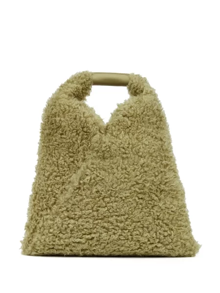 Geantă shopper Mm6 Maison Margiela verde