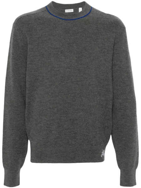 Пуловер Burberry сиво