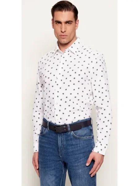 Joop! Jeans Cămașă Hansen | Relaxed fit alb