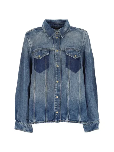 Cămașă Ganni albastru