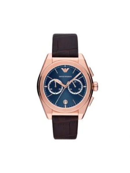 Emporio Armani Hodinky Federico hnedá