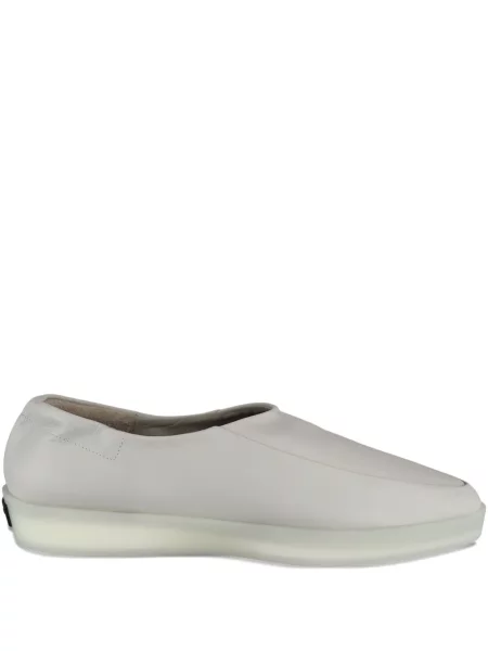 Sneakerși Fear Of God din piele gri
