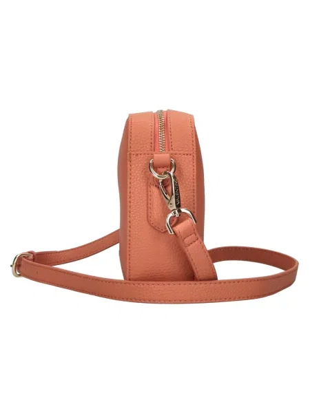 Torebka crossbody Valentino By Mario Valentino skórzana pomarańczowa