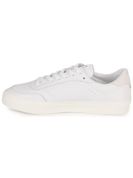 Kožené tenisky Superga biela