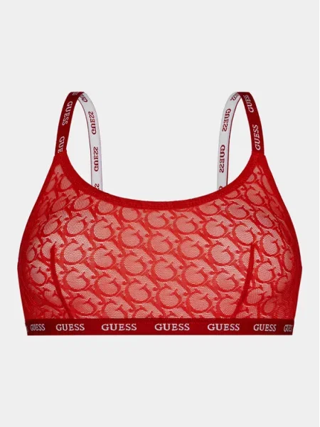 Guess Sutien Bralette roșu